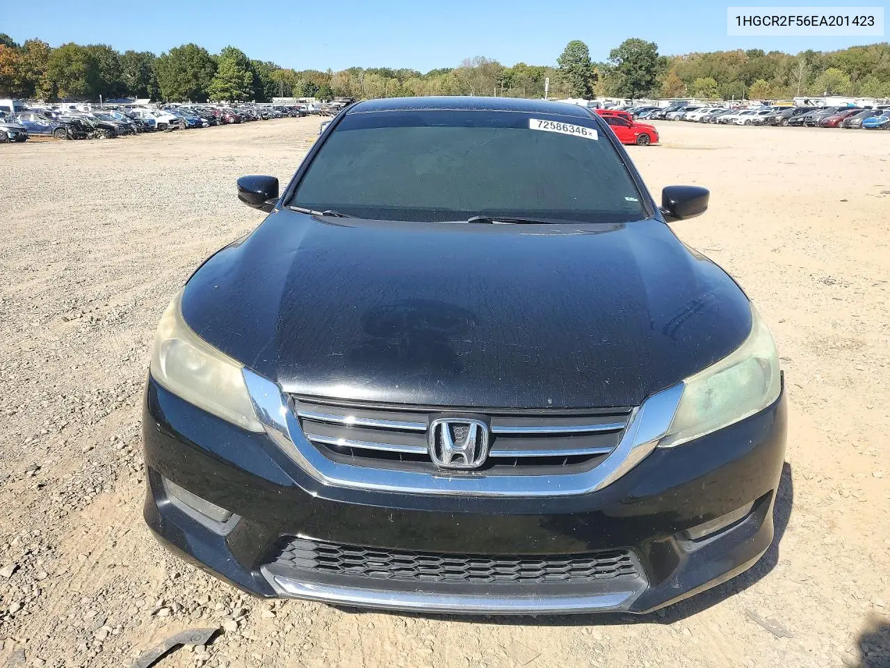 2014 HONDA ACCORD VIN 1HGCR2F56EA201423 — фото 5
