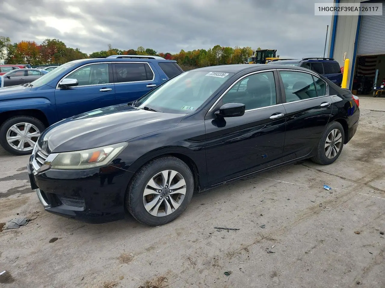 HONDA ACCORD 2014, VIN 1HGCR2F39EA126117