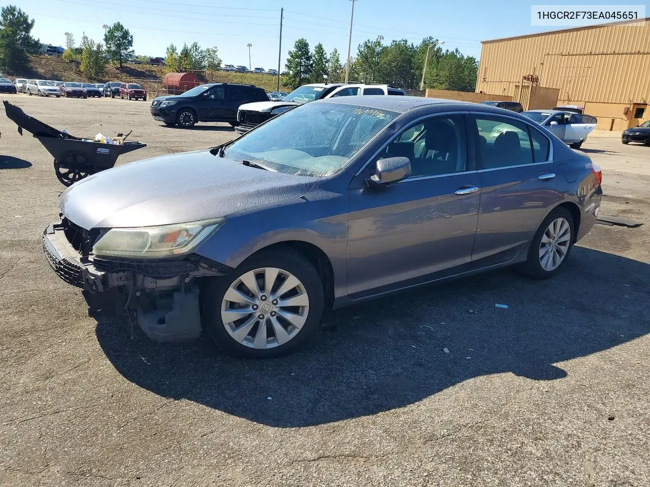 HONDA ACCORD 2014, VIN 1HGCR2F73EA045651