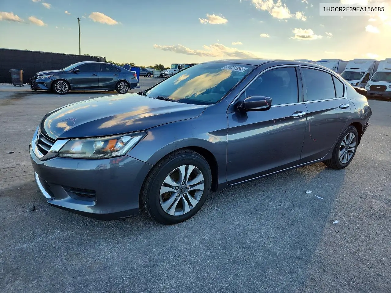 HONDA ACCORD 2014, VIN 1HGCR2F39EA156685