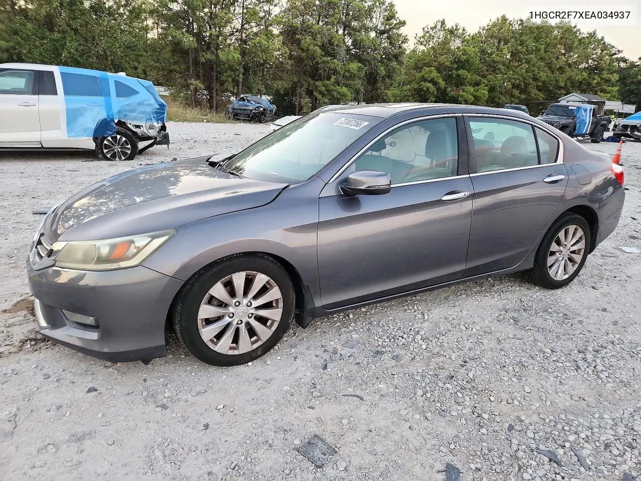 HONDA ACCORD 2014, VIN 1HGCR2F7XEA034937
