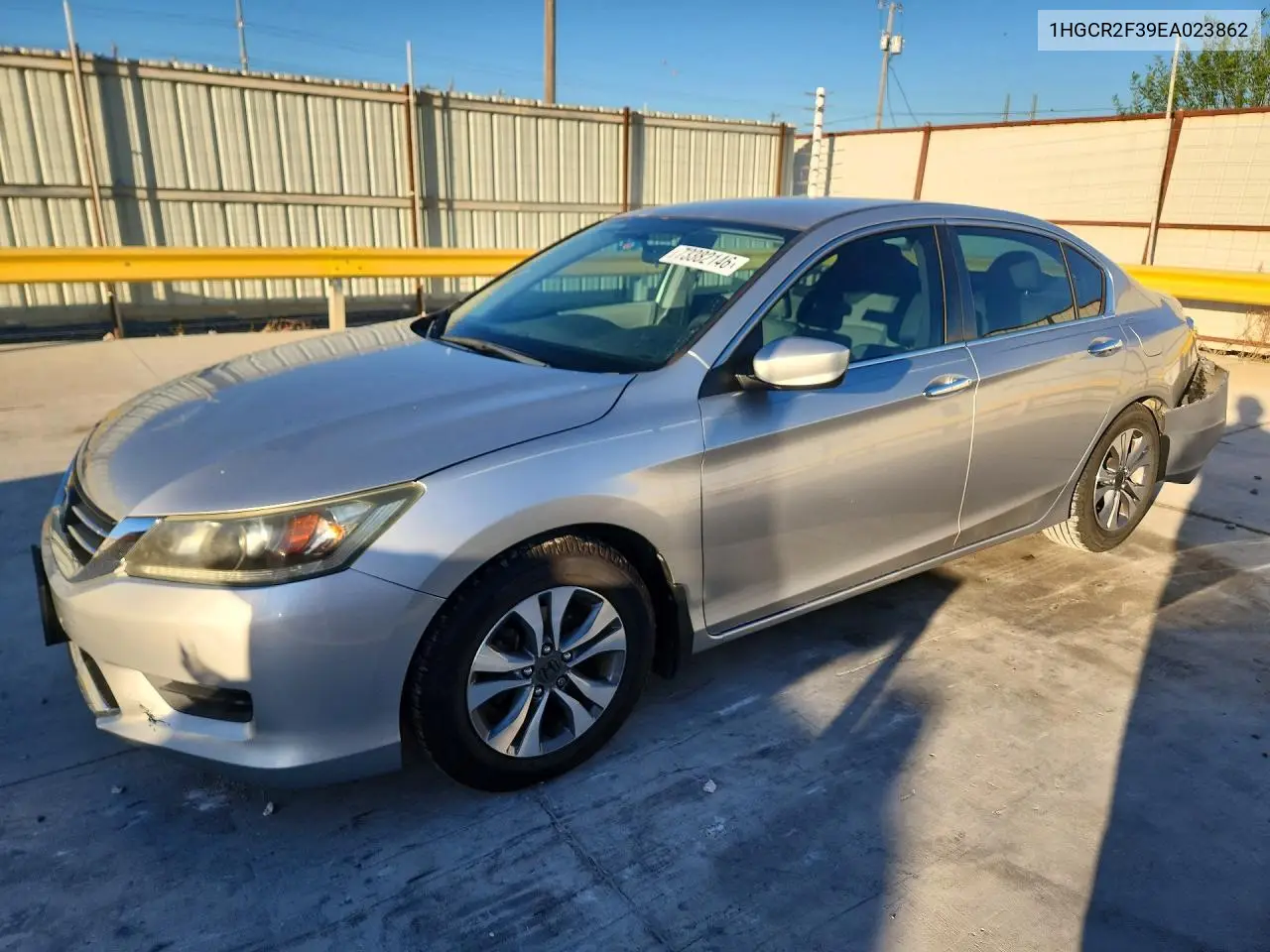 HONDA ACCORD 2014, VIN 1HGCR2F39EA023862