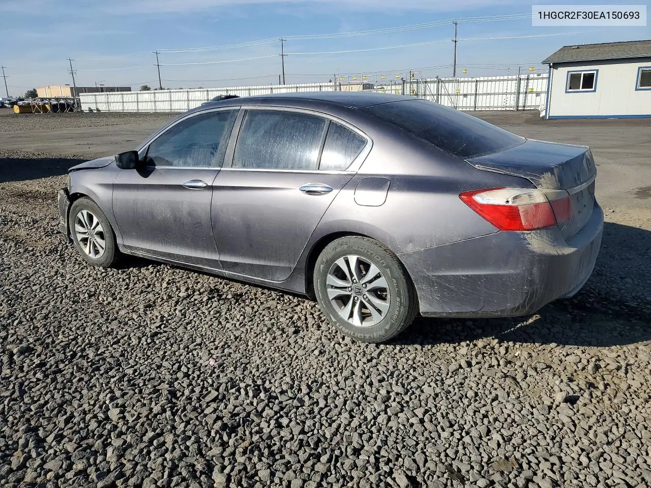 HONDA ACCORD 2014, VIN 1HGCR2F30EA150693