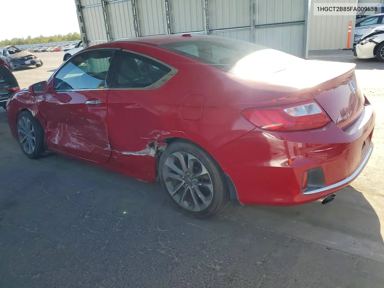 2015 HONDA ACCORD VIN 1HGCT2B85FA009638 — фото 2