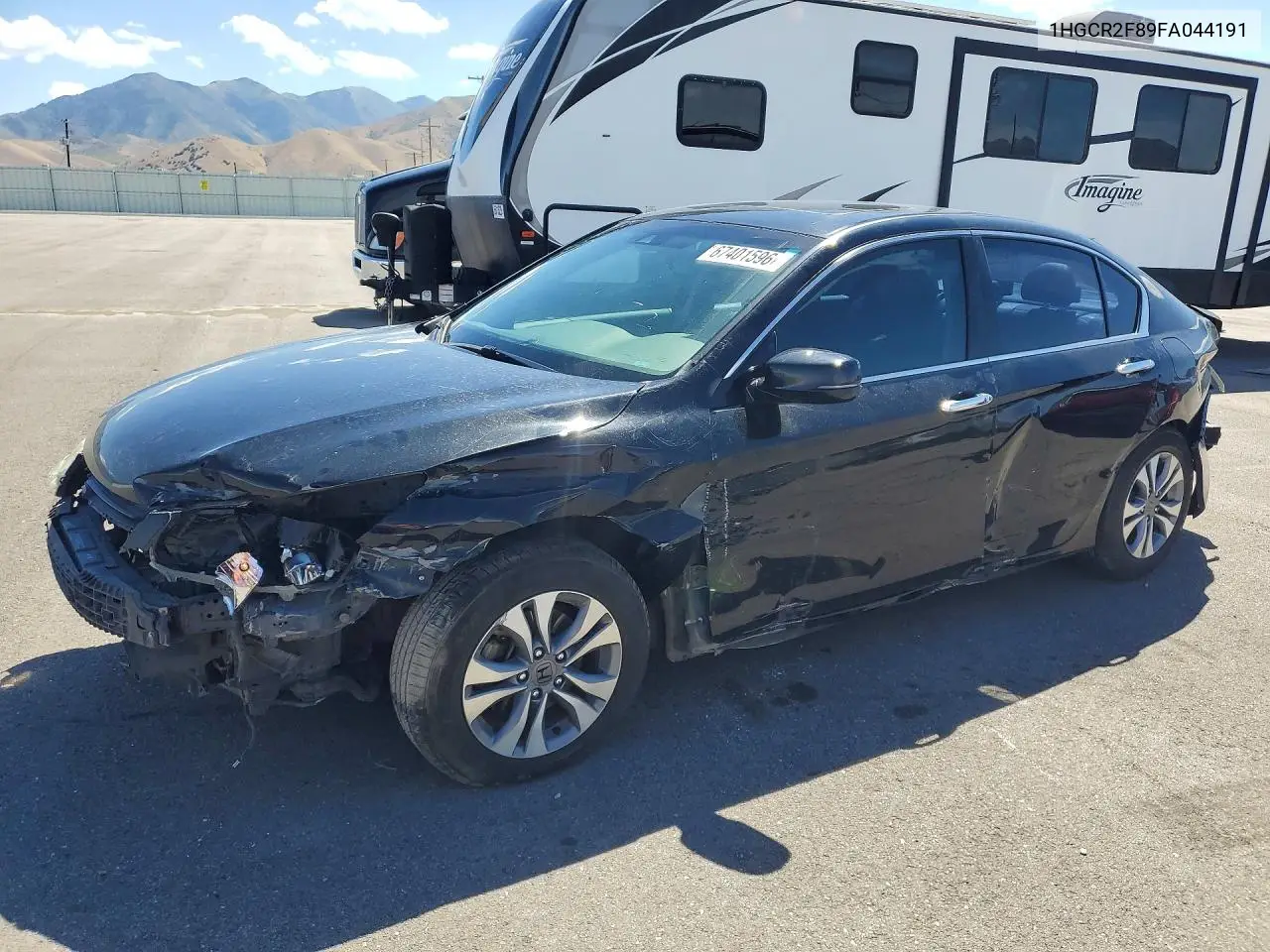 HONDA ACCORD 2015, VIN 1HGCR2F89FA044191