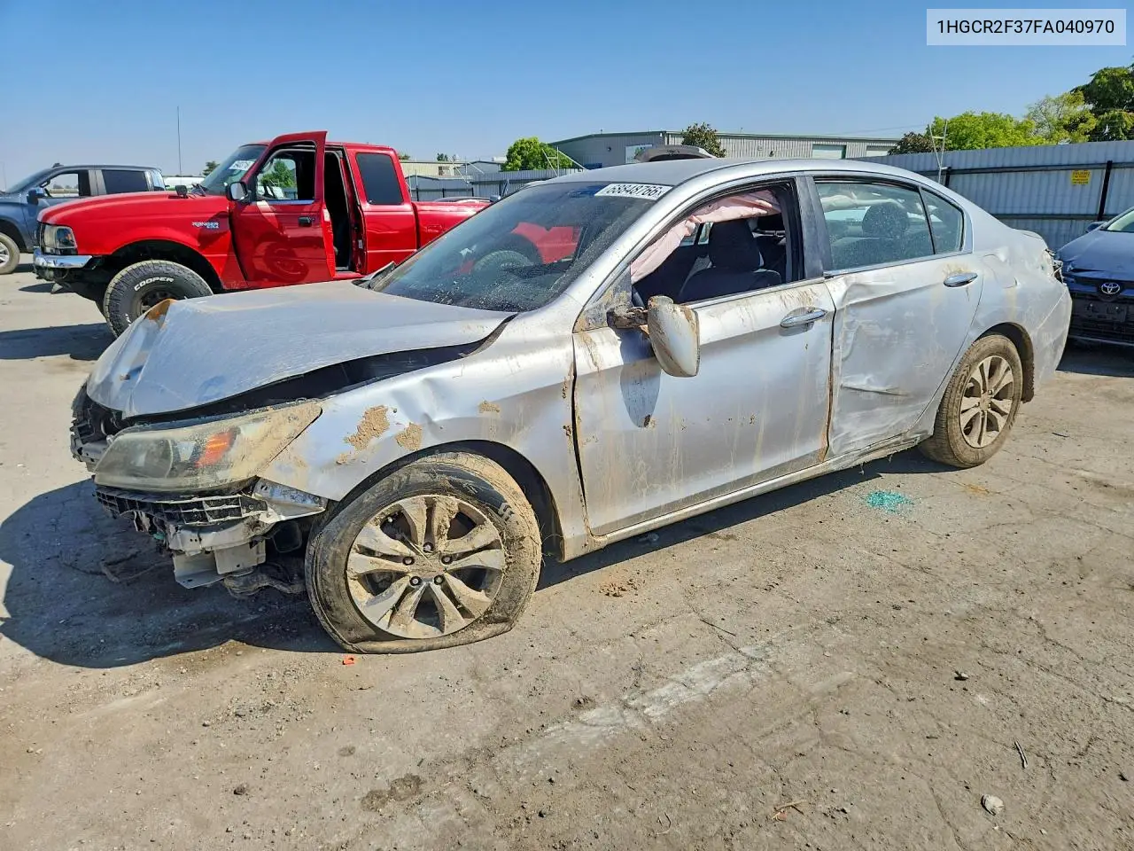 HONDA ACCORD 2015, VIN 1HGCR2F37FA040970