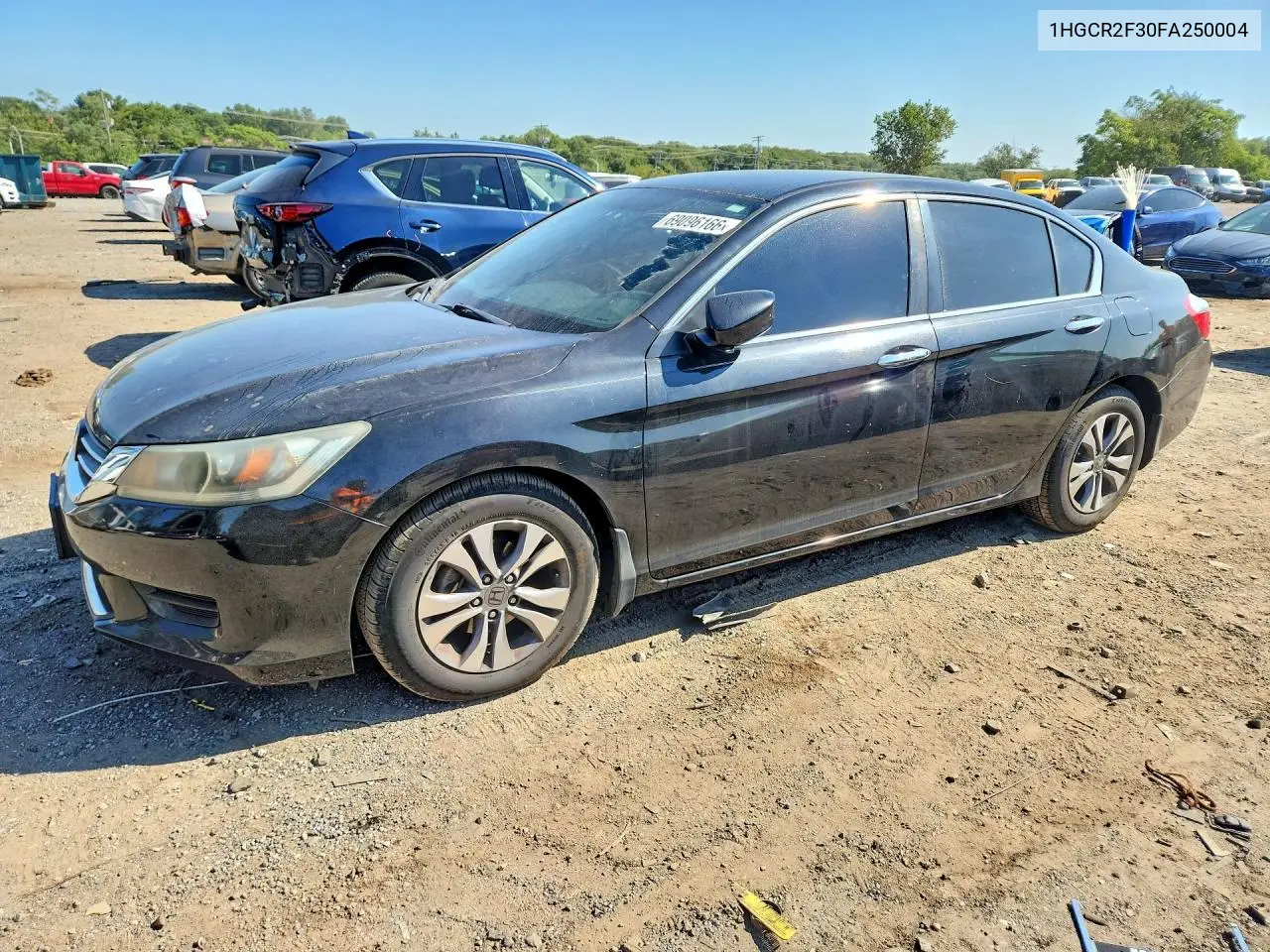 HONDA ACCORD 2015, VIN 1HGCR2F30FA250004