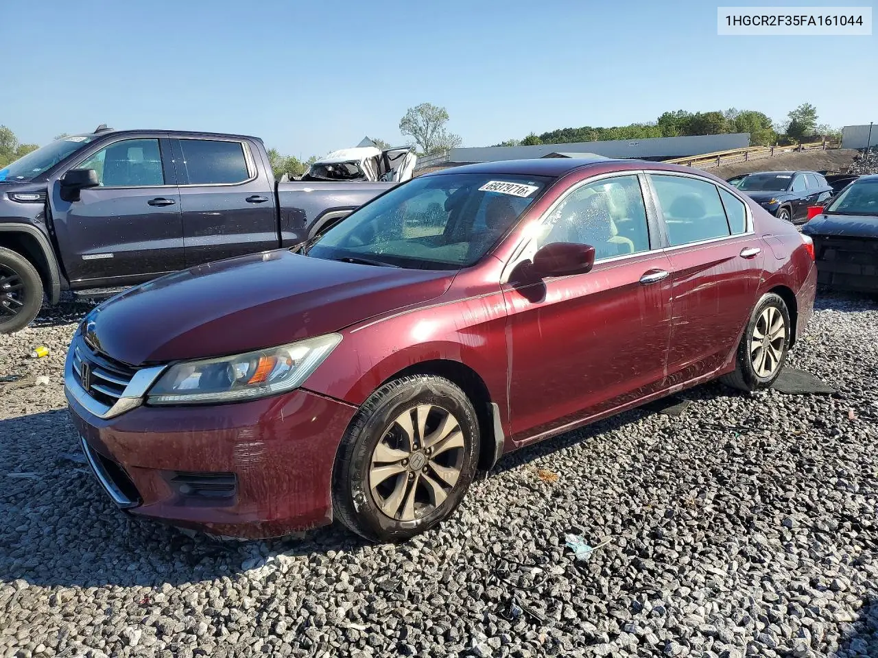 HONDA ACCORD 2015, VIN 1HGCR2F35FA161044