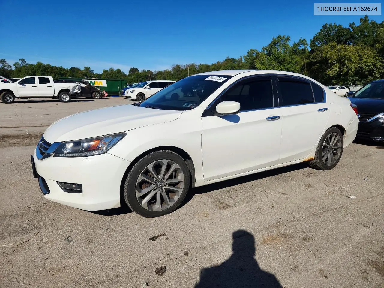 HONDA ACCORD 2015, VIN 1HGCR2F58FA162674