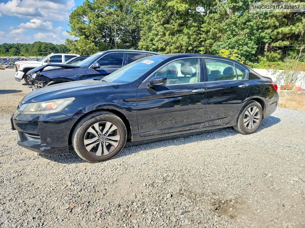 HONDA ACCORD 2015, VIN 1HGCR2F31FA233857
