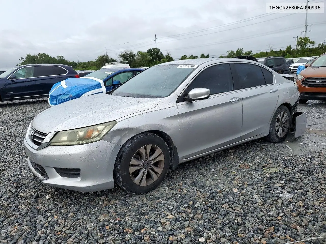 HONDA ACCORD 2015, VIN 1HGCR2F30FA090996