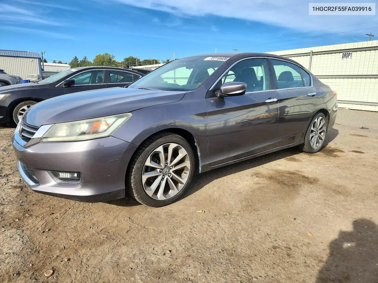 HONDA ACCORD 2015, VIN 1HGCR2F55FA039916