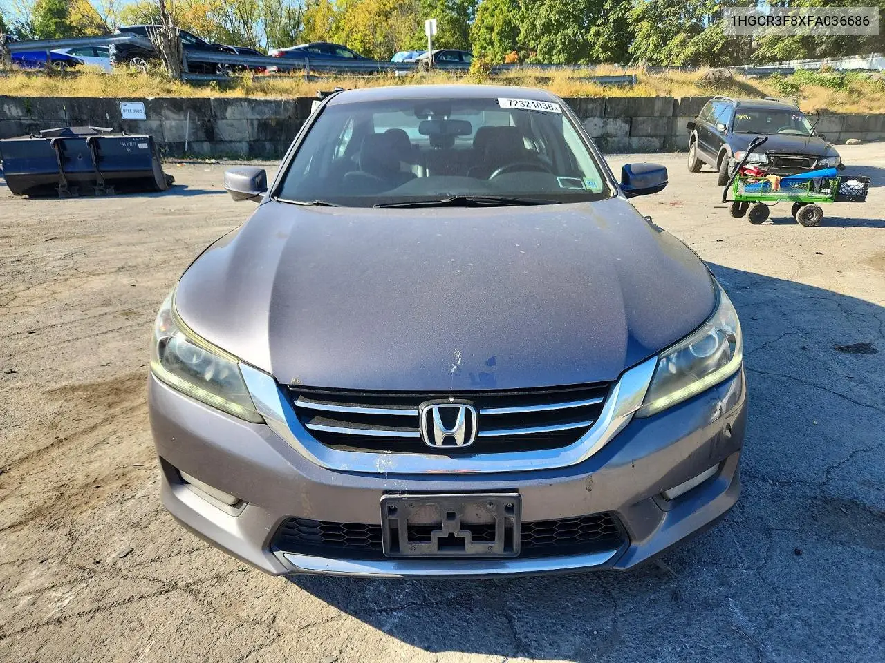 HONDA ACCORD 2015, VIN 1HGCR3F8XFA036686