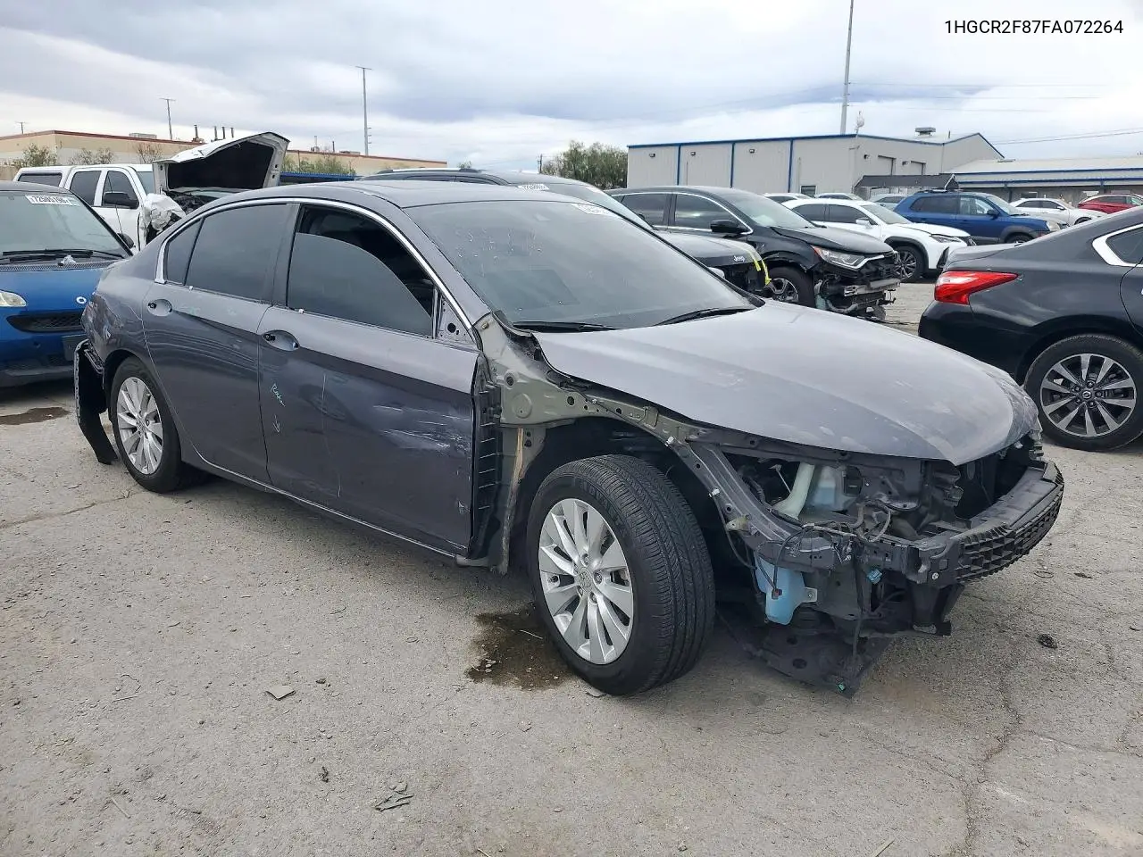 2015 HONDA ACCORD VIN 1HGCR2F87FA072264 — фото 4