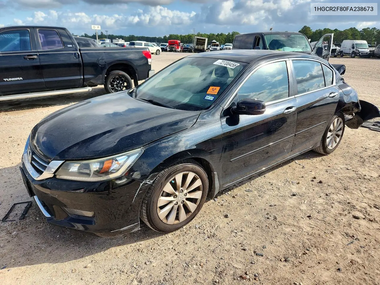 HONDA ACCORD 2015, VIN 1HGCR2F80FA238673