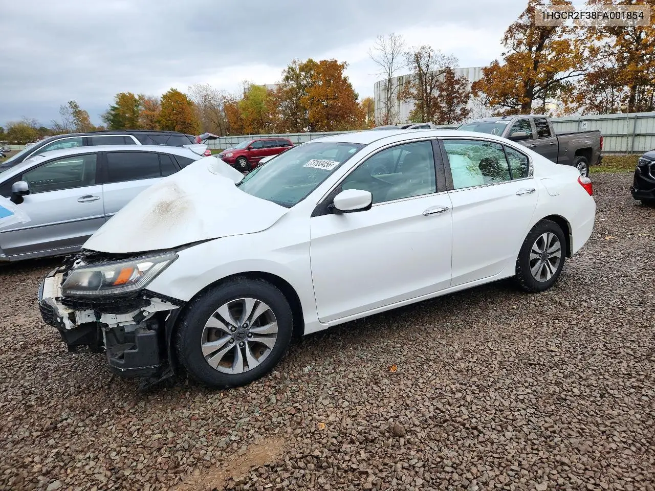 HONDA ACCORD 2015, VIN 1HGCR2F38FA001854