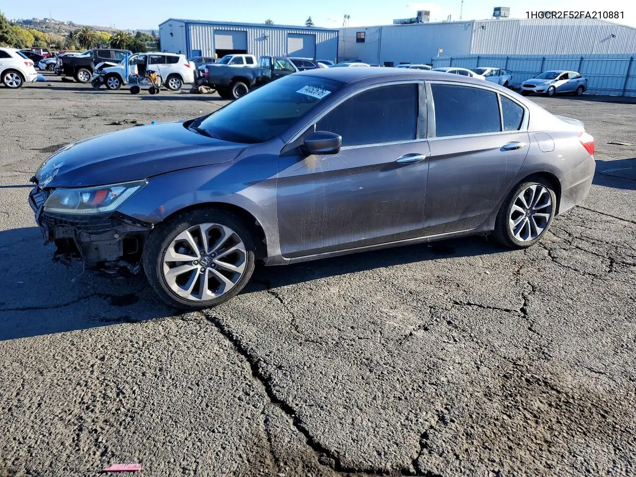 HONDA ACCORD 2015, VIN 1HGCR2F52FA210881