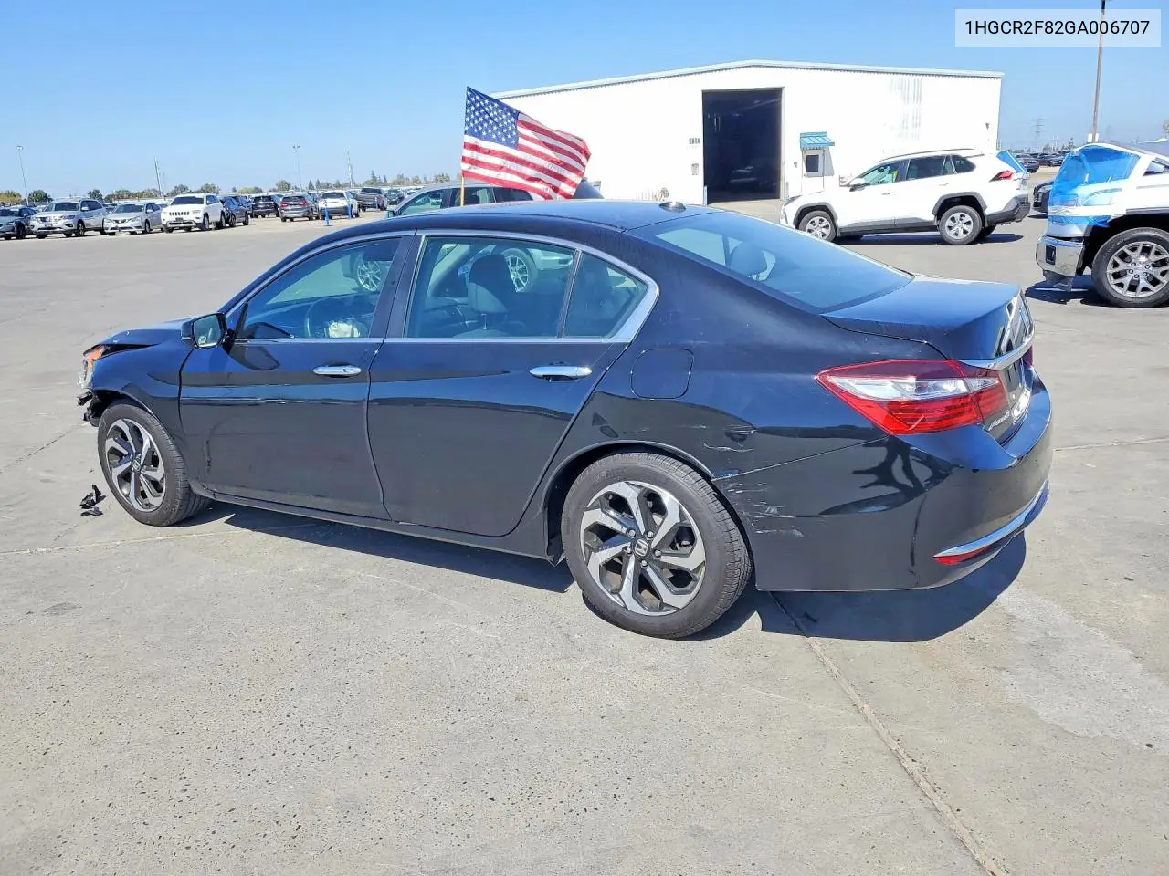 2016 HONDA ACCORD VIN 1HGCR2F82GA006707 — фото 2
