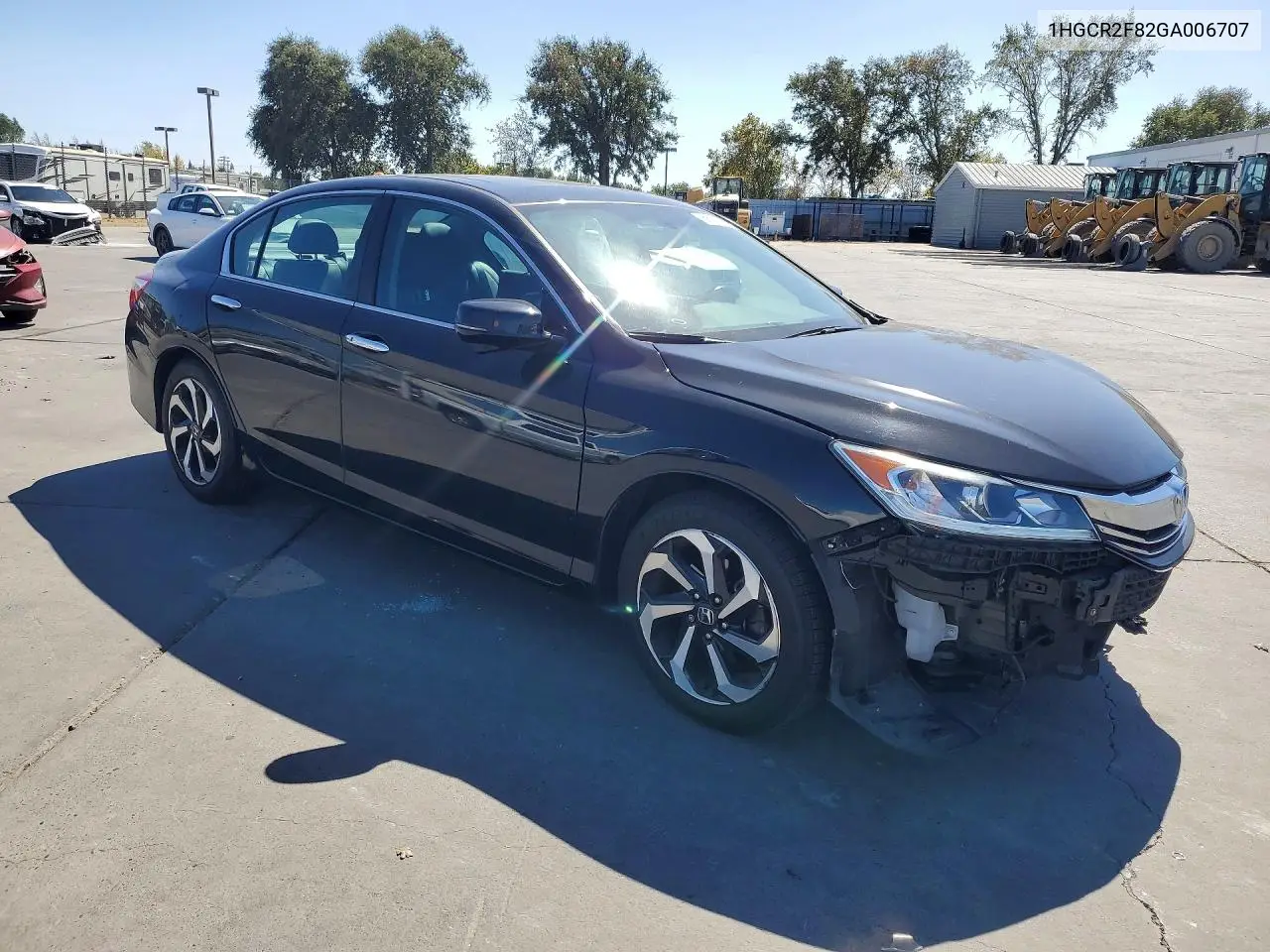 2016 HONDA ACCORD VIN 1HGCR2F82GA006707 — фото 4