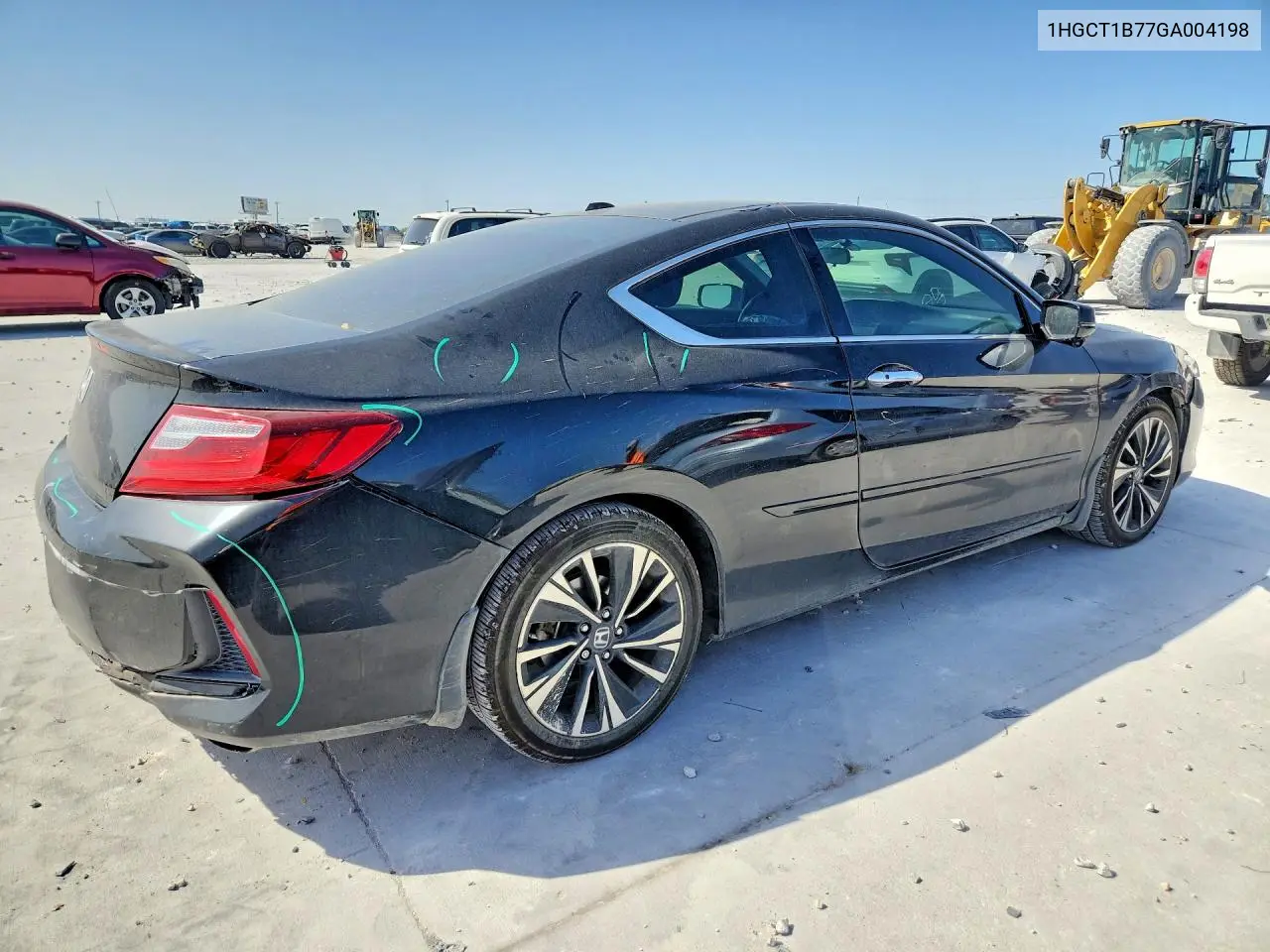 2016 HONDA ACCORD VIN 1HGCT1B77GA004198 — фото 3
