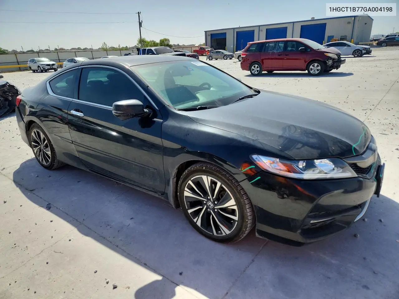 2016 HONDA ACCORD VIN 1HGCT1B77GA004198 — фото 4