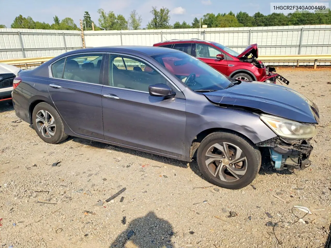 HONDA ACCORD 2016, VIN 1HGCR2F34GA004459