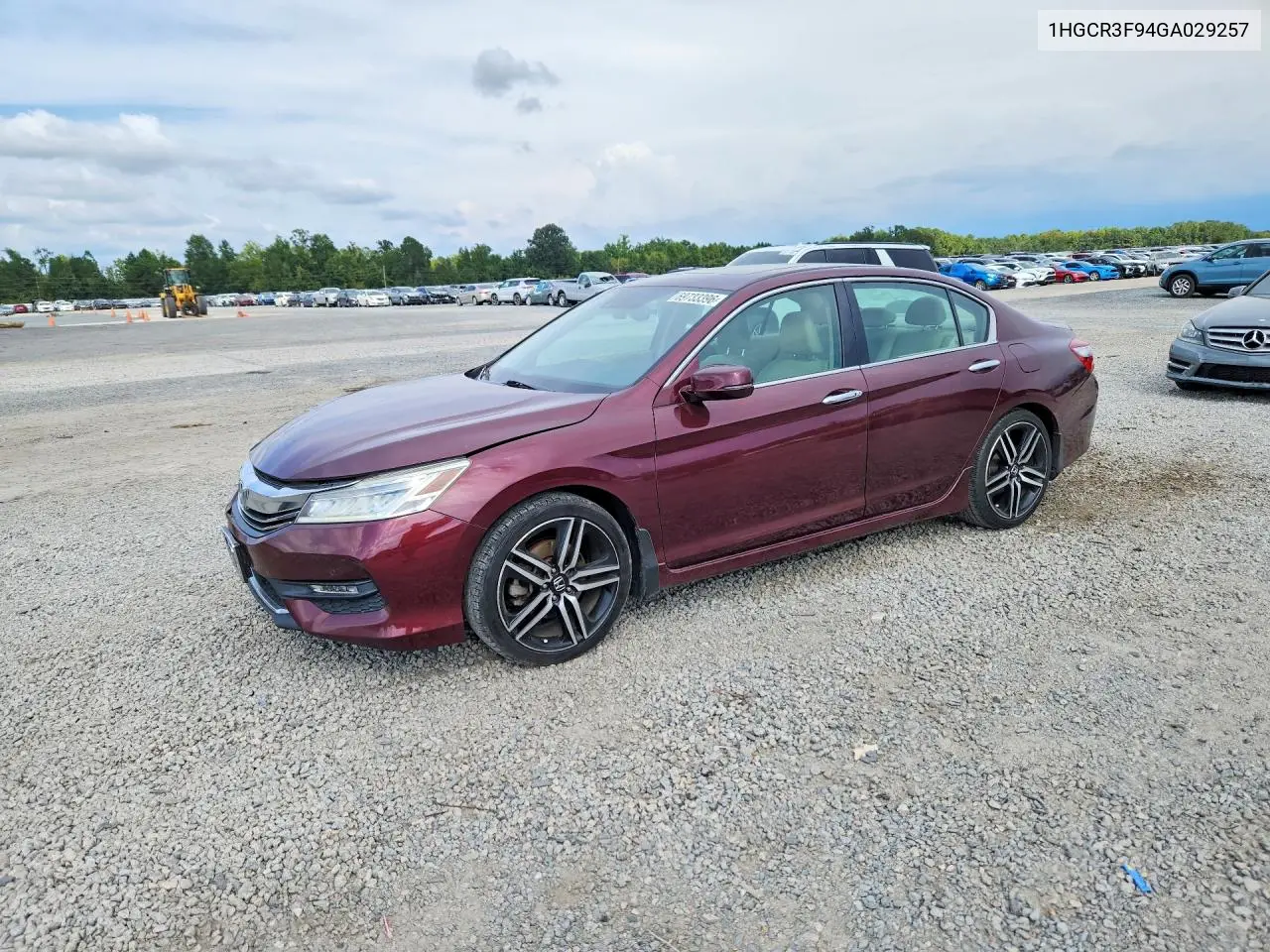 HONDA ACCORD 2016, VIN 1HGCR3F94GA029257