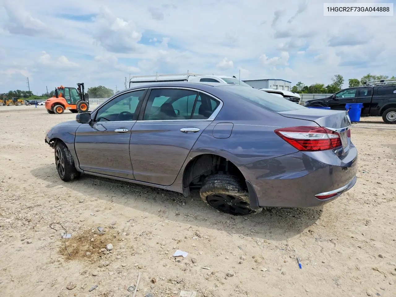 2016 HONDA ACCORD VIN 1HGCR2F73GA044888 — фото 2