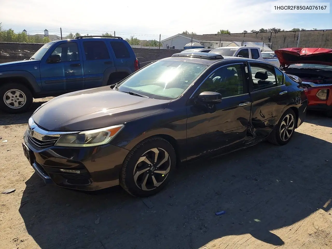 HONDA ACCORD 2016, VIN 1HGCR2F85GA076167