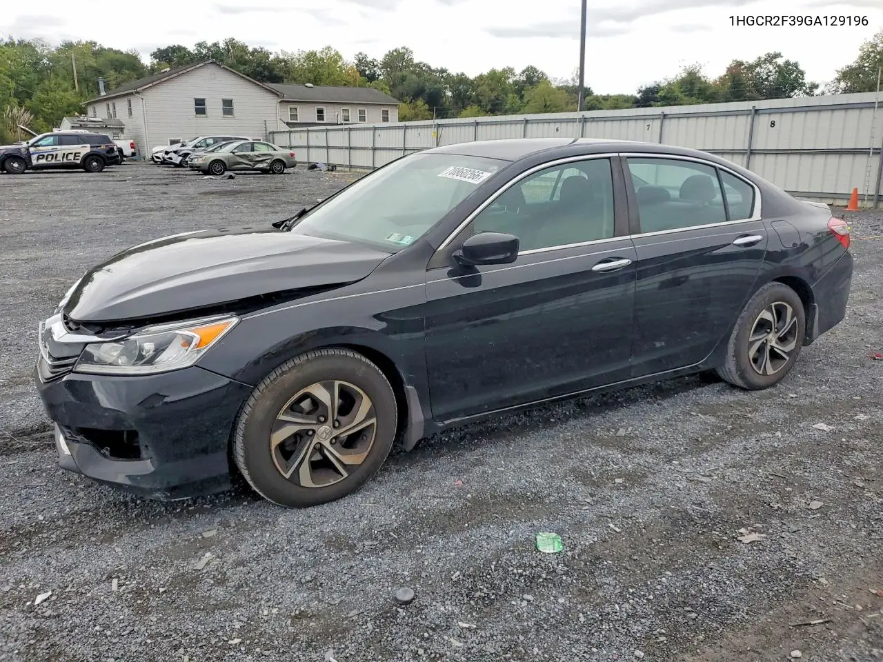 HONDA ACCORD 2016, VIN 1HGCR2F39GA129196