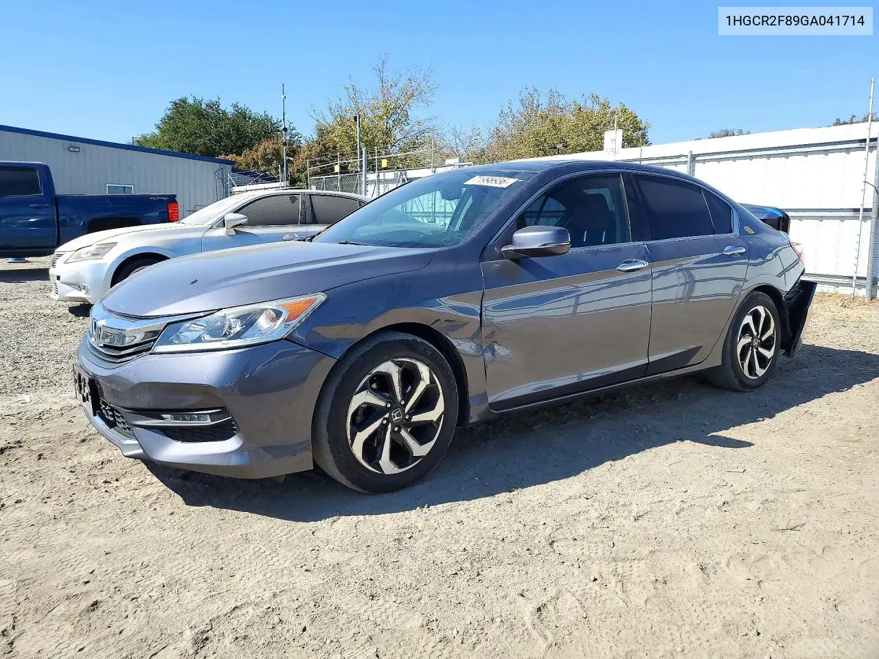 HONDA ACCORD 2016, VIN 1HGCR2F89GA041714