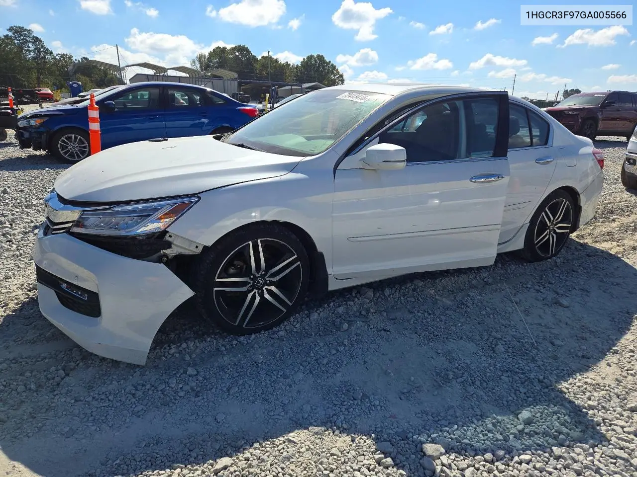 HONDA ACCORD 2016, VIN 1HGCR3F97GA005566