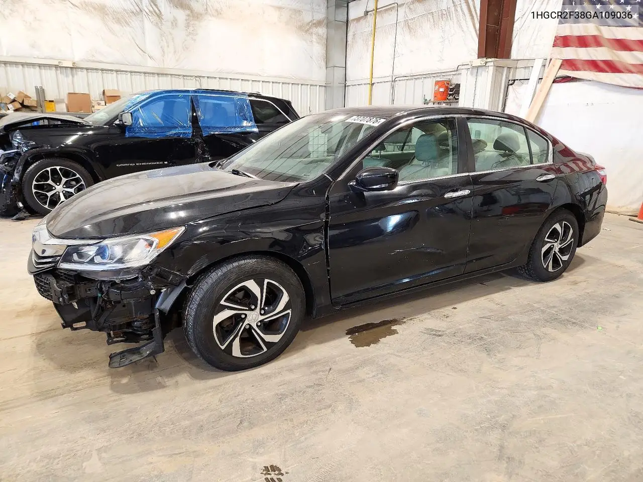 HONDA ACCORD 2016, VIN 1HGCR2F38GA109036
