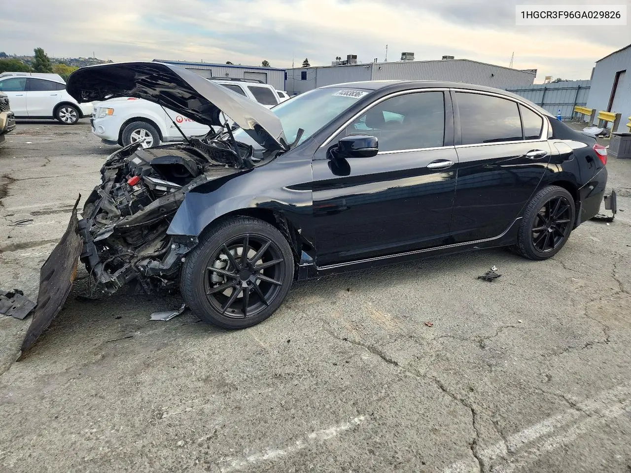 HONDA ACCORD 2016, VIN 1HGCR3F96GA029826