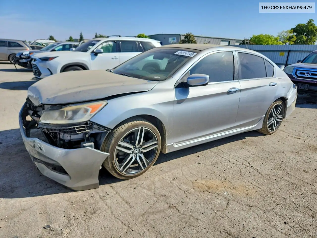 HONDA ACCORD 2017, VIN 1HGCR2F5XHA095479
