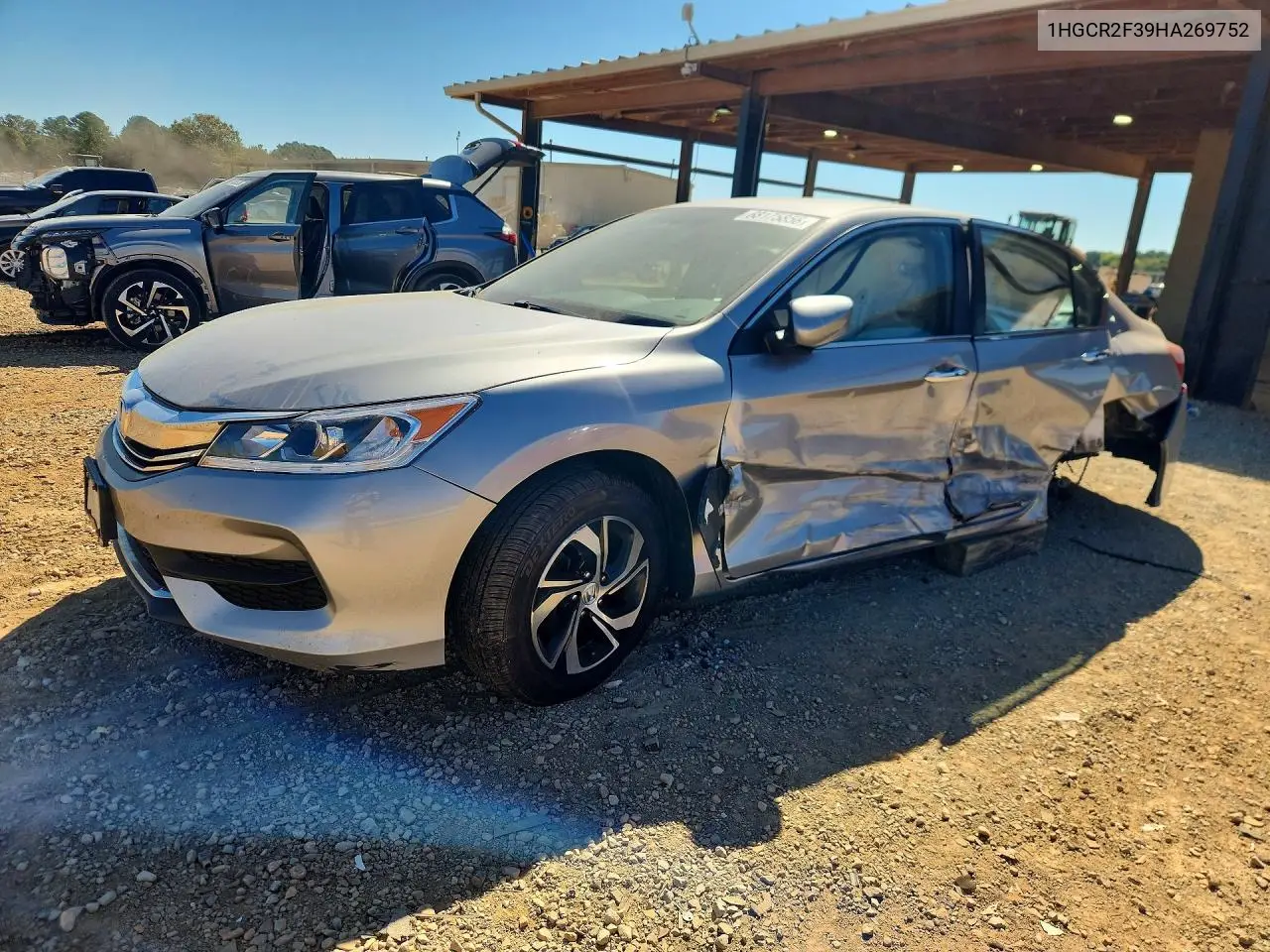 HONDA ACCORD 2017, VIN 1HGCR2F39HA269752
