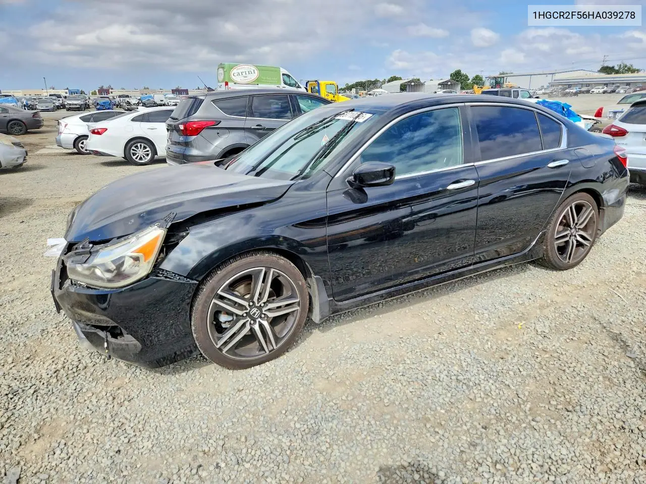HONDA ACCORD 2017, VIN 1HGCR2F56HA039278