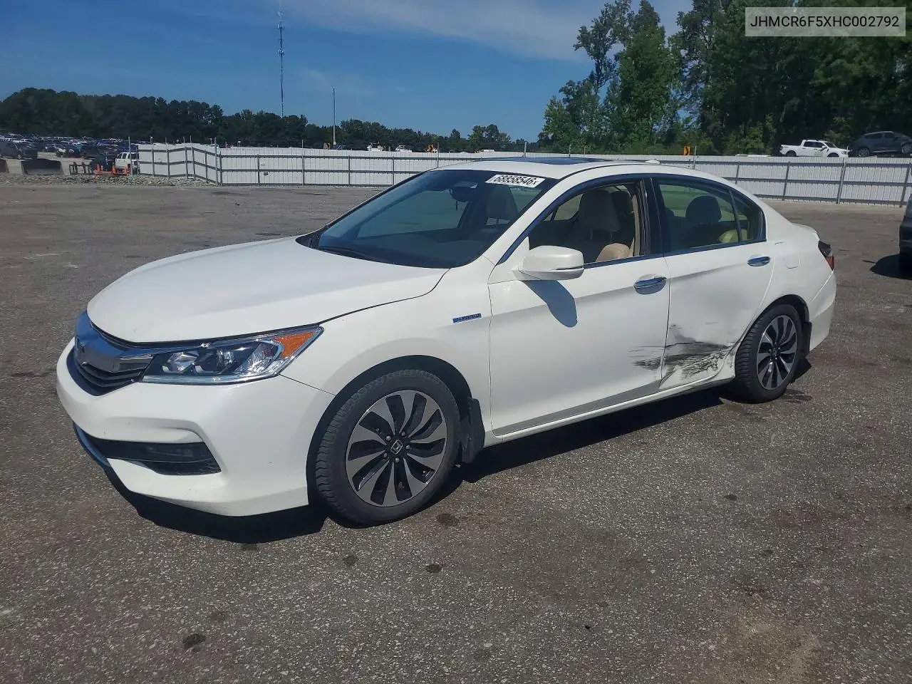 HONDA ACCORD 2017, VIN JHMCR6F5XHC002792