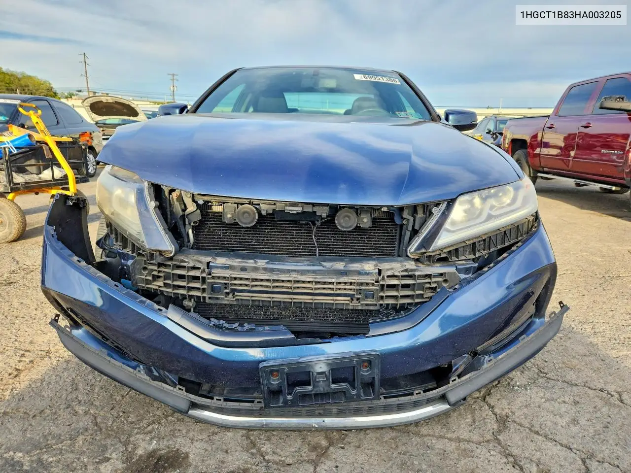 2017 HONDA ACCORD VIN 1HGCT1B83HA003205 — фото 5