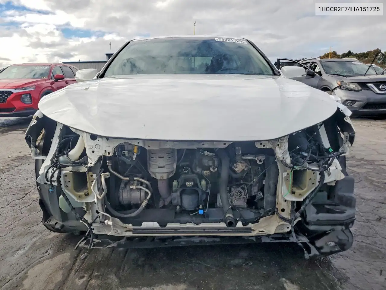 2017 HONDA ACCORD VIN 1HGCR2F74HA151725 — фото 5