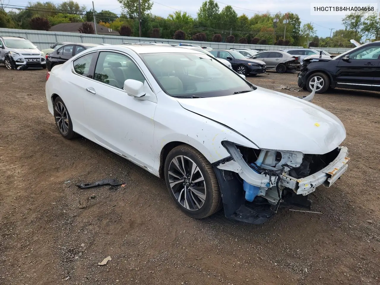 2017 HONDA ACCORD VIN 1HGCT1B84HA004668 — фото 4