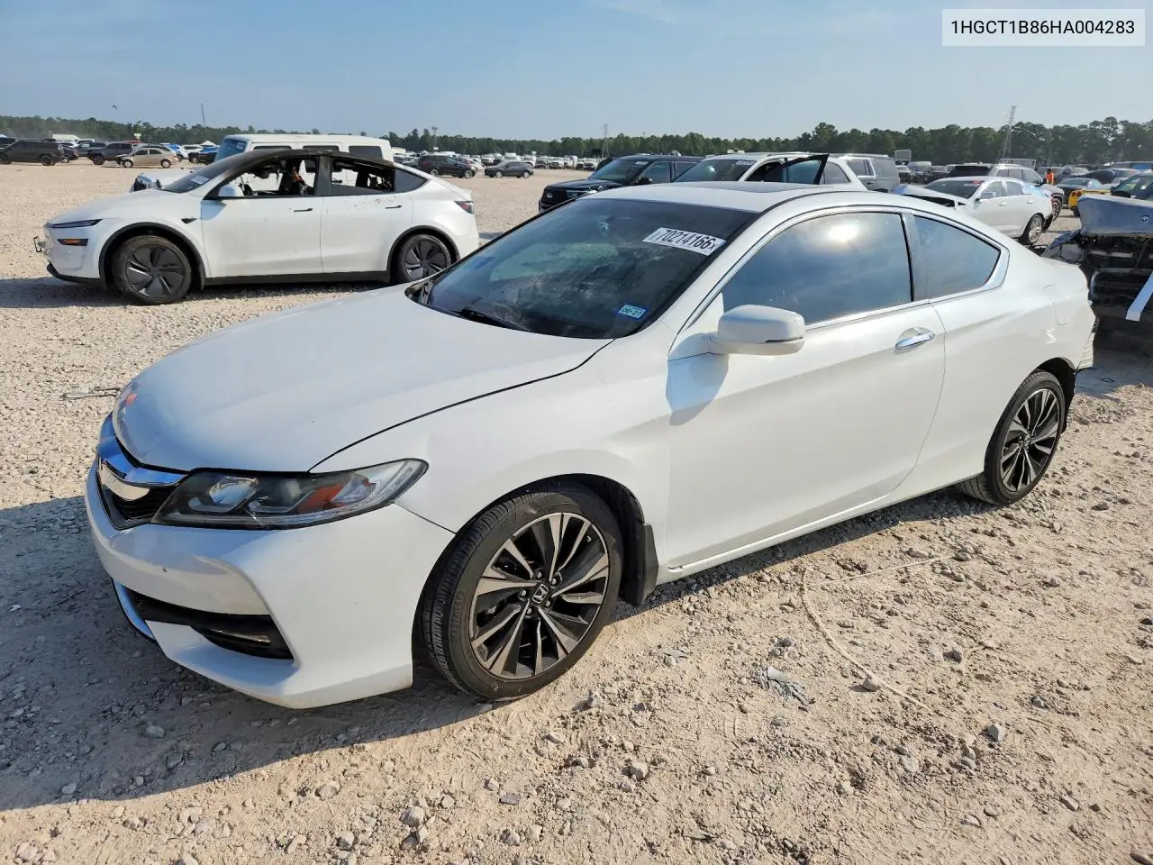 HONDA ACCORD 2017, VIN 1HGCT1B86HA004283