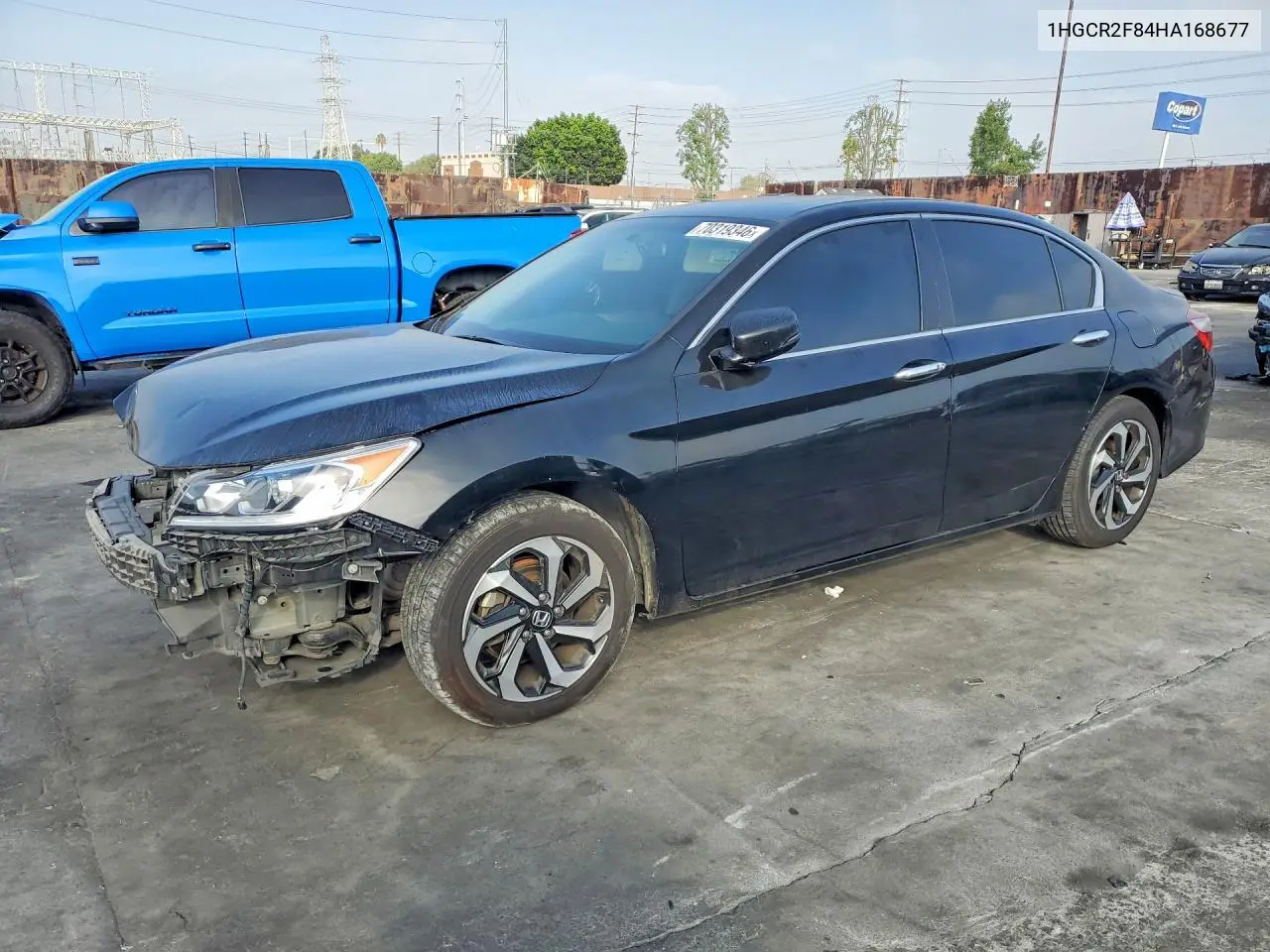 HONDA ACCORD 2017, VIN 1HGCR2F84HA168677