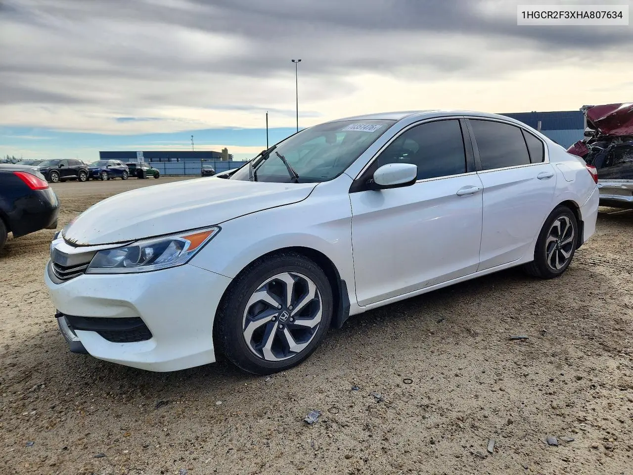 HONDA ACCORD 2017, VIN 1HGCR2F3XHA807634