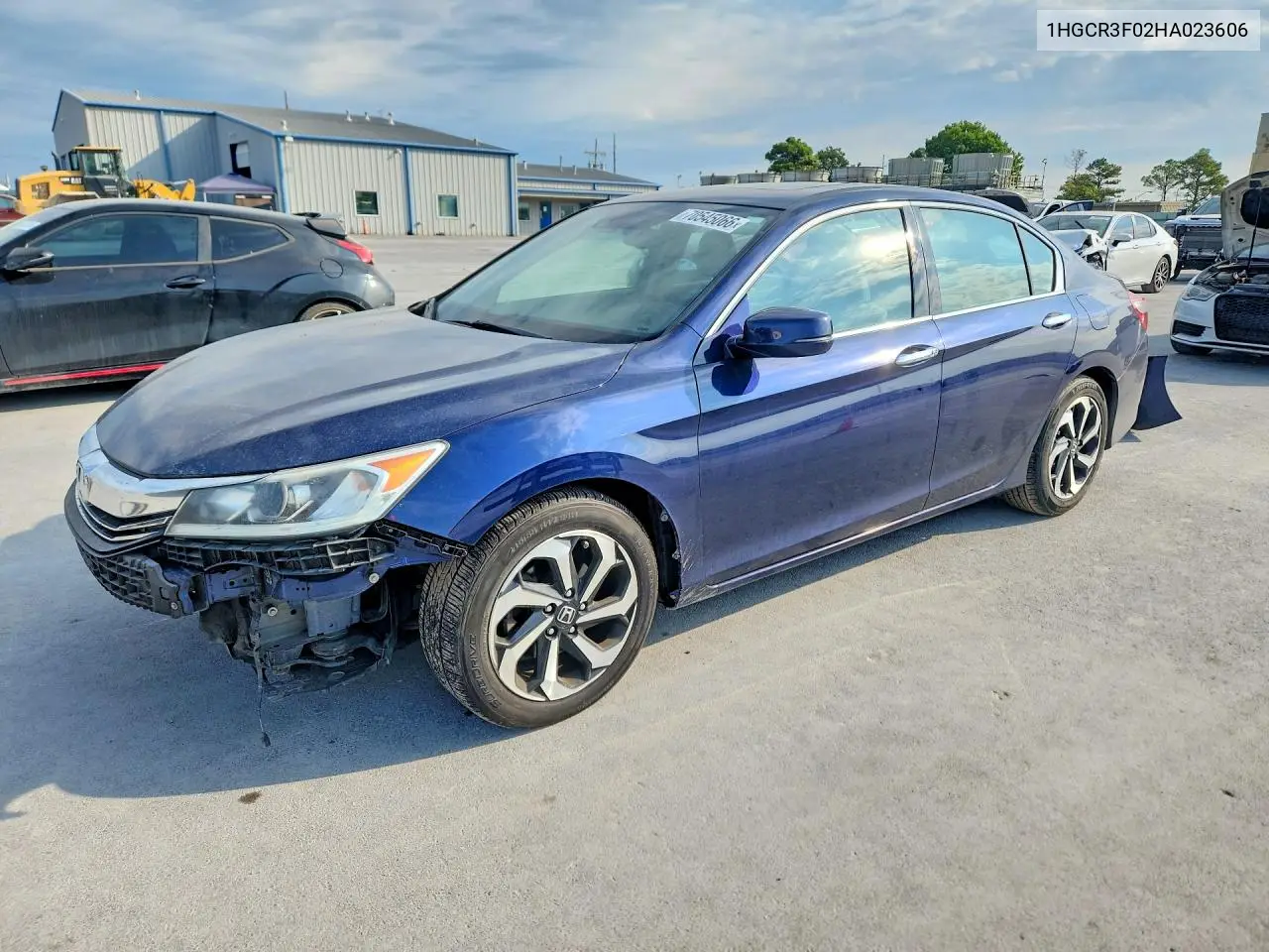 HONDA ACCORD 2017, VIN 1HGCR3F02HA023606