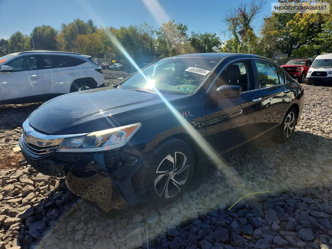 HONDA ACCORD 2017, VIN 1HGCR2F33HA068557
