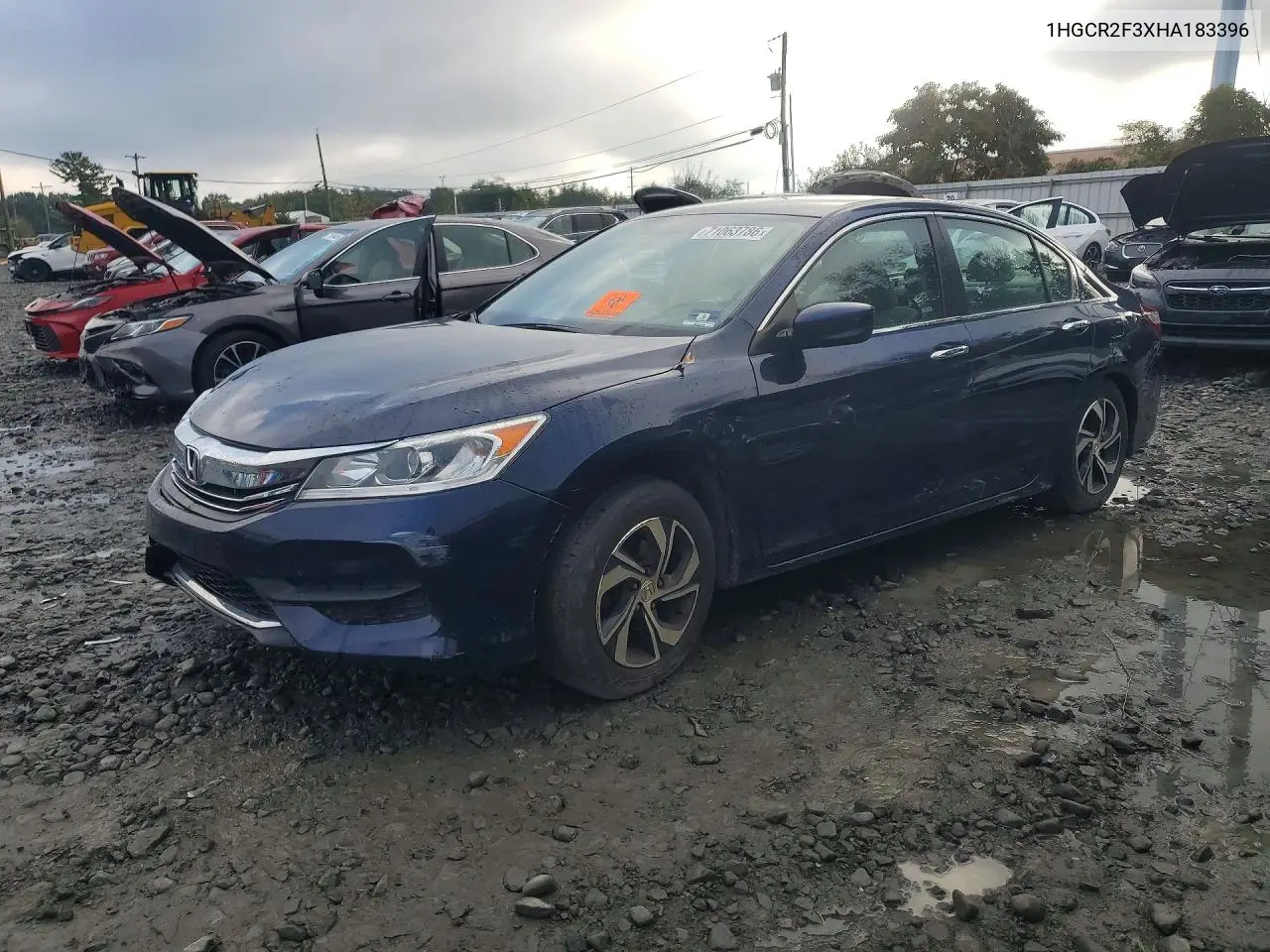HONDA ACCORD 2017, VIN 1HGCR2F3XHA183396
