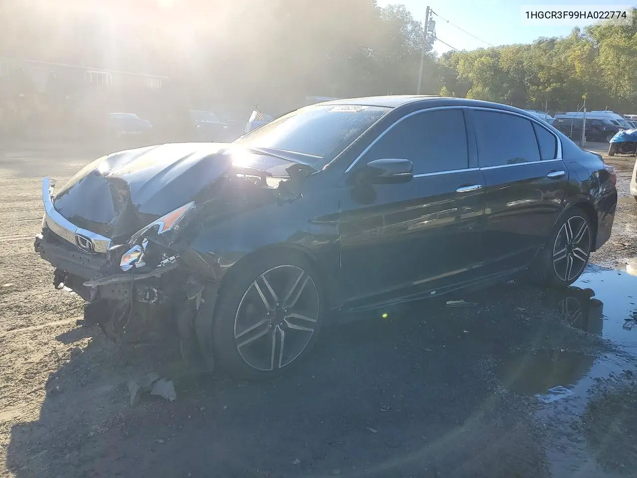 HONDA ACCORD 2017, VIN 1HGCR3F99HA022774