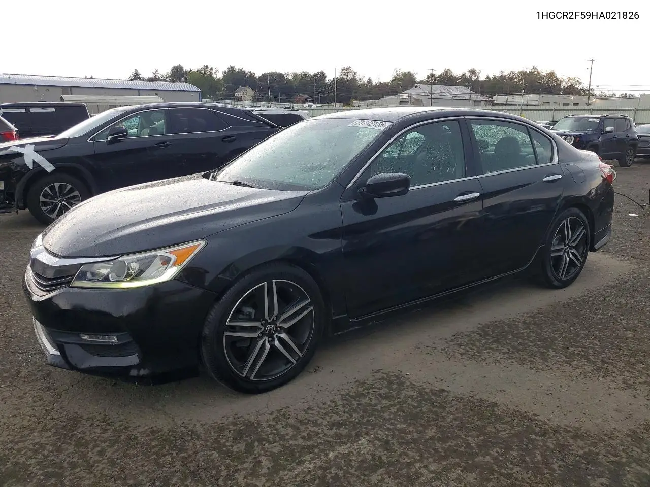 HONDA ACCORD 2017, VIN 1HGCR2F59HA021826
