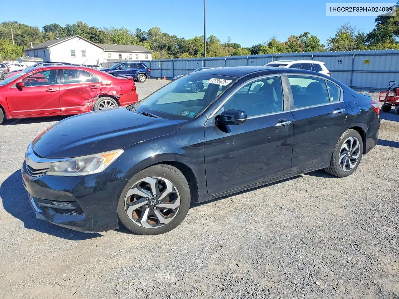 HONDA ACCORD 2017, VIN 1HGCR2F89HA024039